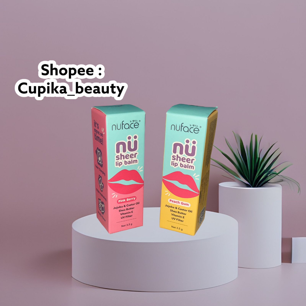 [uo] NUFACE SHEER LIPBALM / lipbalm nu face