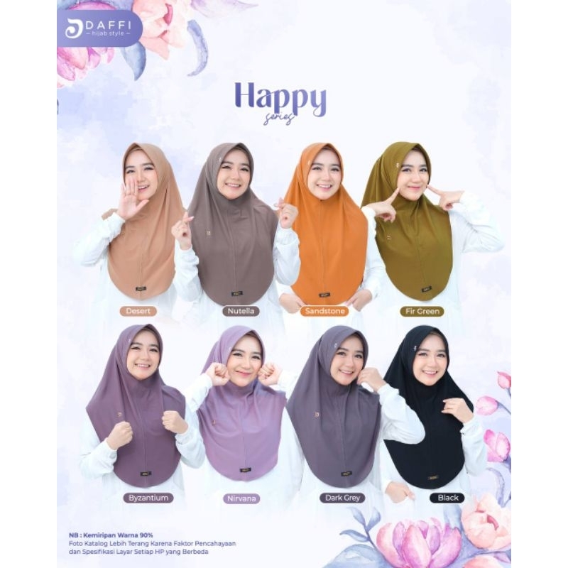 HIJAB DAFFI | HAPPY SERIES
