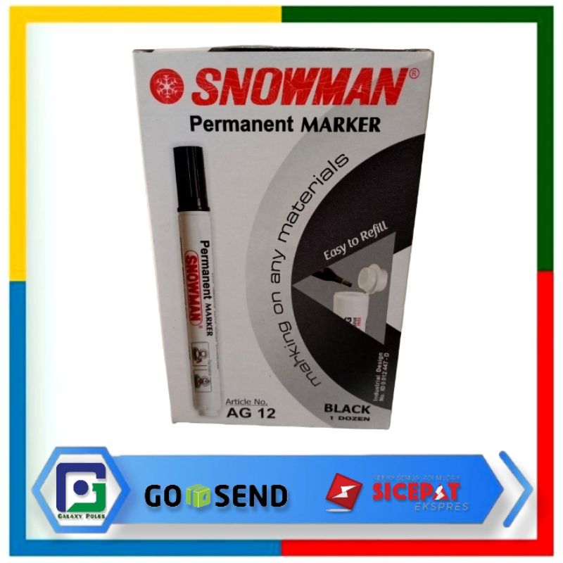 

Spidol Snowman harga per pcs