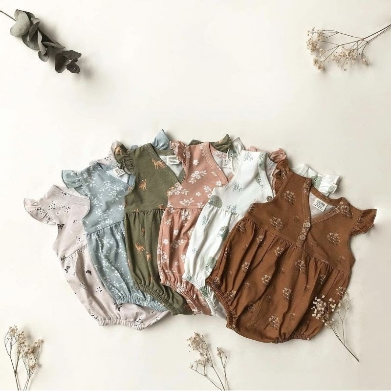 Bohopanna Ruffle Bodysuit