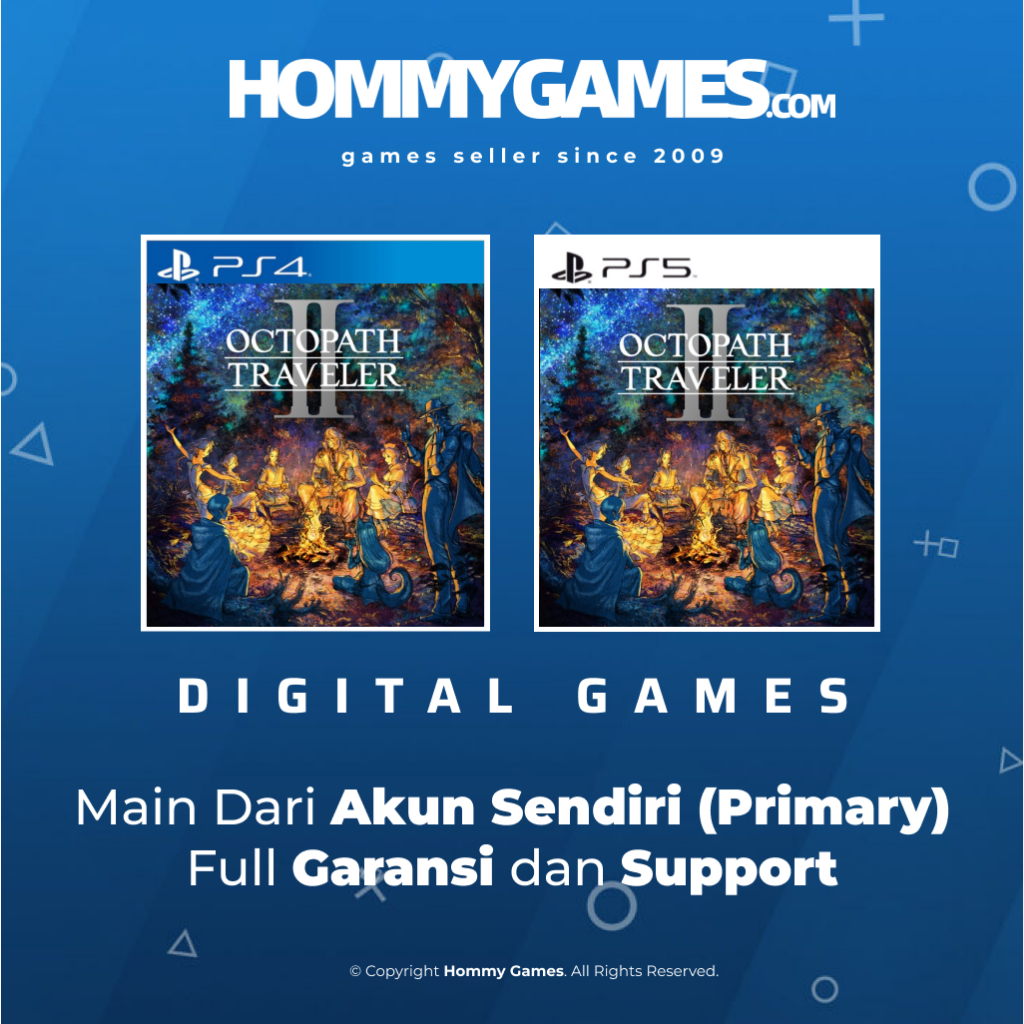 OCTOPATH TRAVELER II PS4 &amp; PS5 Digital Games
