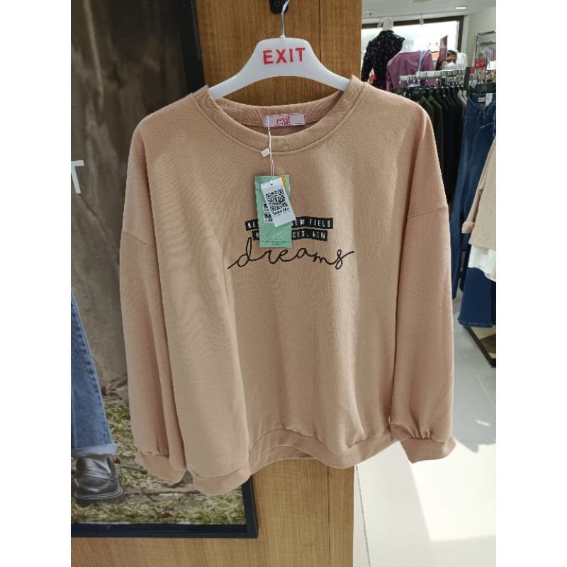 kaos wanita merek exit