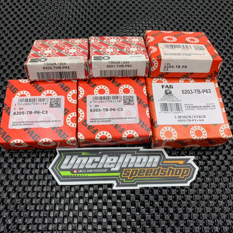 BERING BEARING FULL SET FIZ R FAG IBC HIGH SPEED ORIGINAL