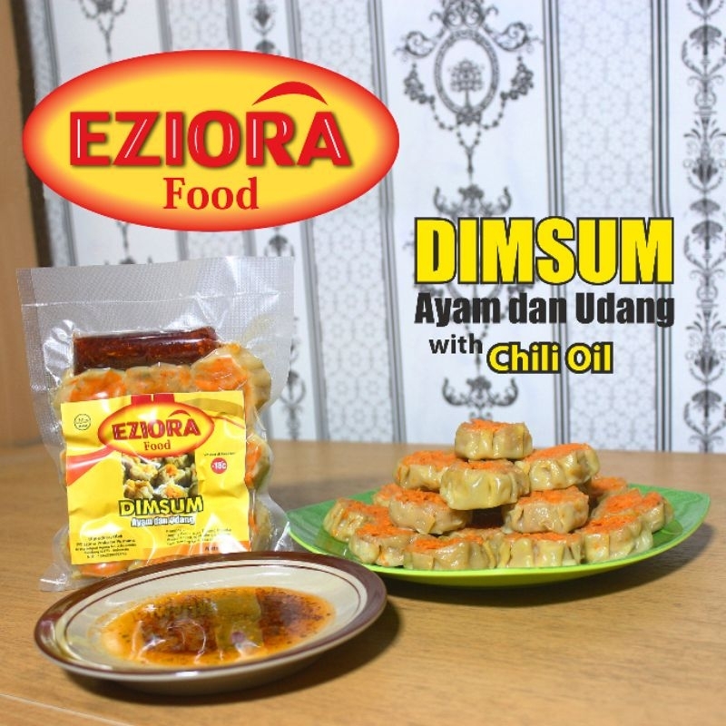 

[Eziora] Frozen Dimsum Ayam Udang isi 9pcs Plus Chili Oil Kualitas Premium