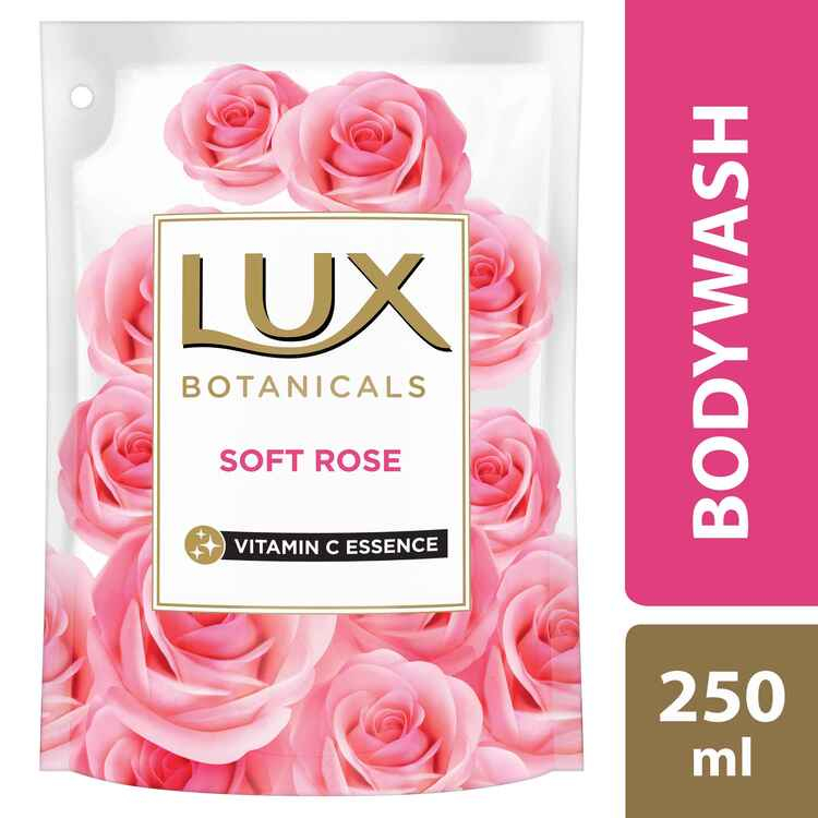 LUX SOFT ROSE SABUN CAIR REFILL 250ML