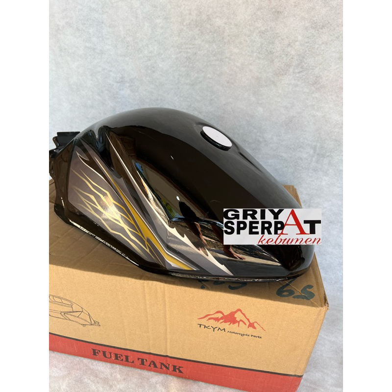 TANGKI VIXION OLD LAMA TAHUN 2010 HITAM