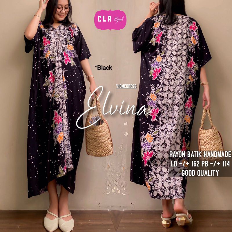Elvina Homedress daster / Mpok Tika Homedress Daster / Razika Daster by Cla Hijab