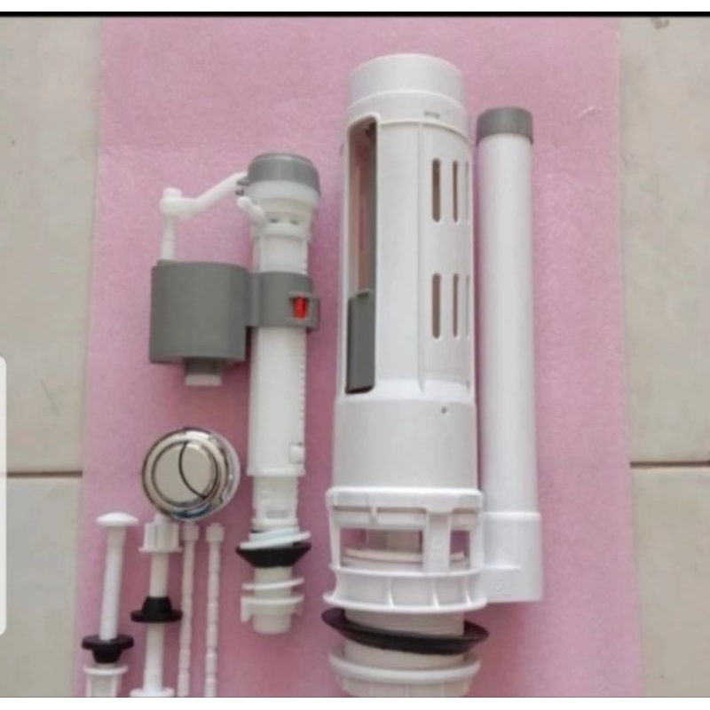 Satu set alat pelampung closet dual flush type all,toto,ina,amstar