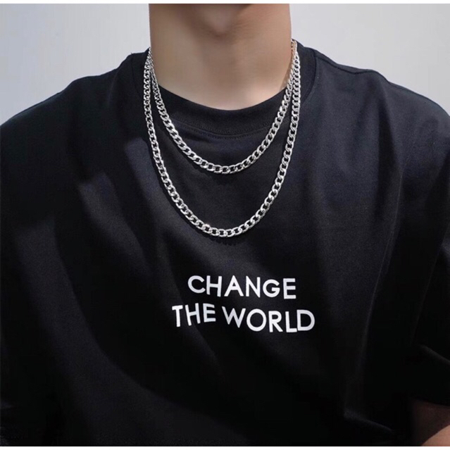 KALUNG TITANIUM RANTAI PRIA ANTI KARAT/KALUNG RANTAI TITANIUM PRIA