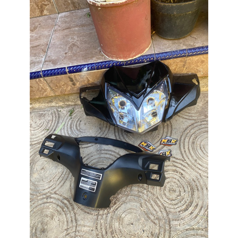 Batok Kepala Supra X 125 New Batman Fi injeksi totok lampu depan Supra X 125 new fi