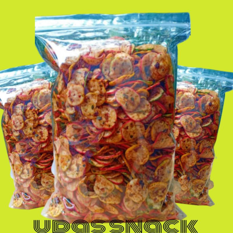 

Kerupuk Seblak Kering Bumbu Basah Pedas Daun Jeruk Berat 1kg