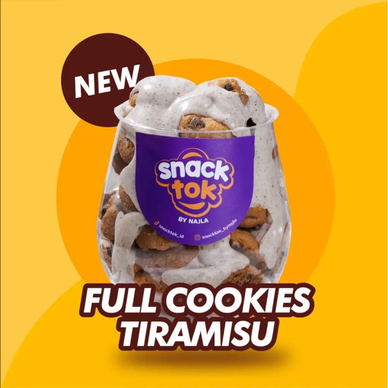 

SNACKTOK FULL COOKIES TIRAMISU ( READY STOCK )