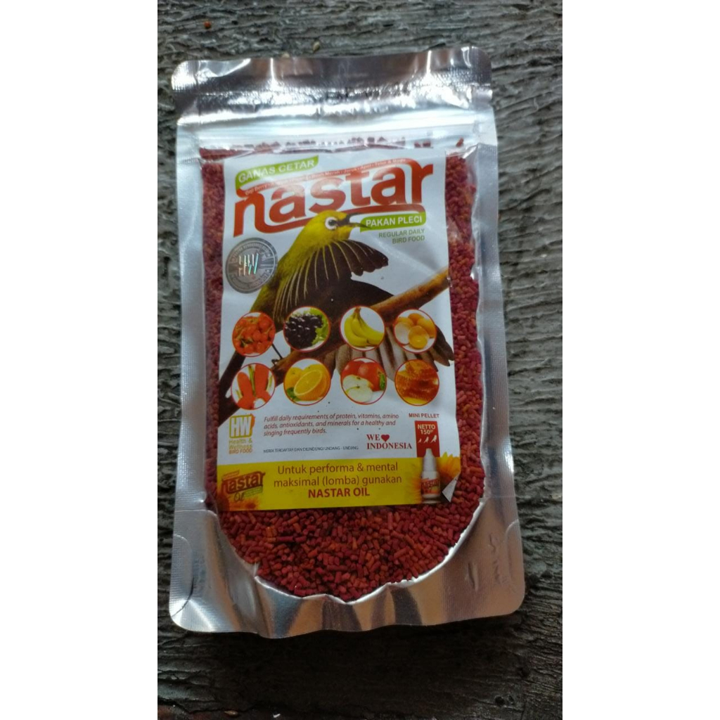 VOER HW NASTAR ORIGINAL  VOER UNTUK PLECI DECU PRENJAK DAN BURUNG LAINNYA