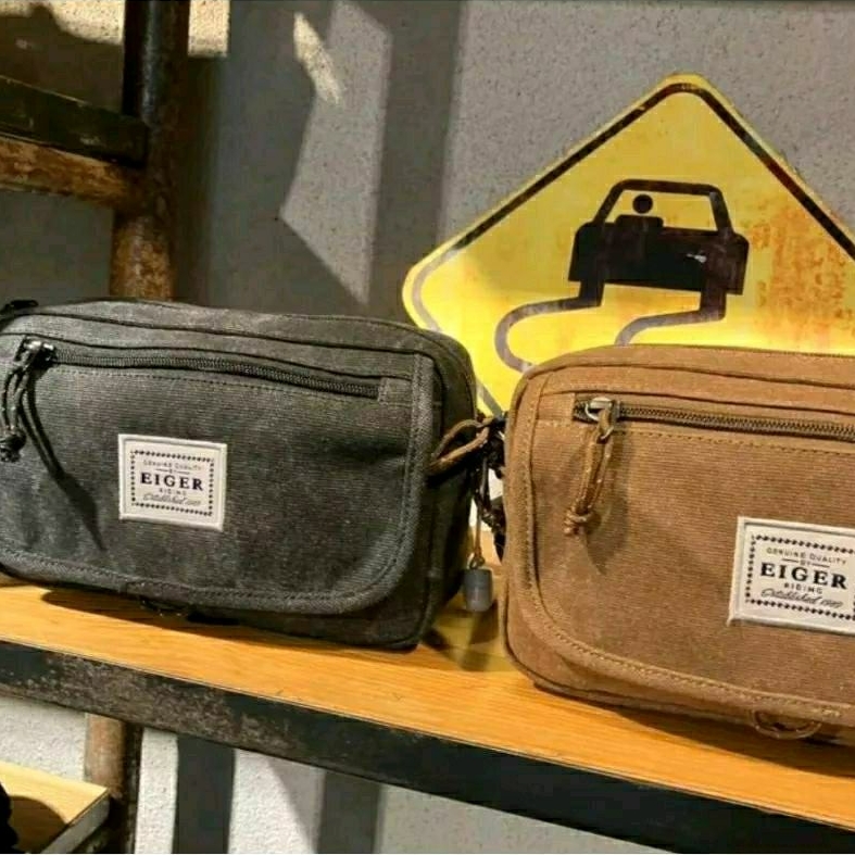 EIGER1989 Tas Selempang BTR Canvas Sling Pouch Original.