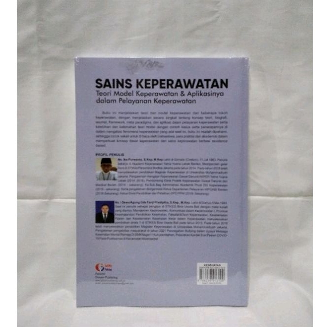 (ORIGINAL) BUKU SAINS KEPERAWATAN Teori model keperawatan &amp; aplikasi dalam pelayanan kesehatan GOSYEN