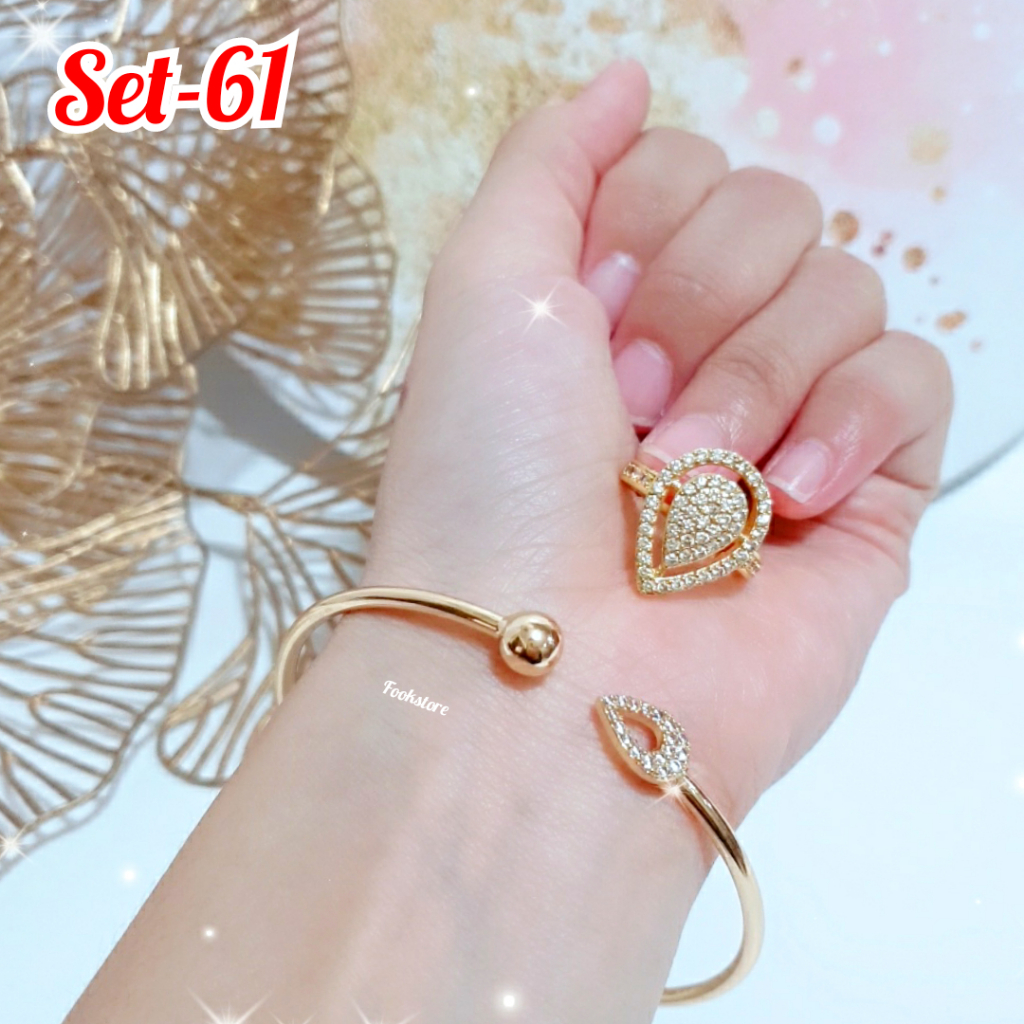 TERMURAH SET GELANG DEWASA GRATIS CINCIN