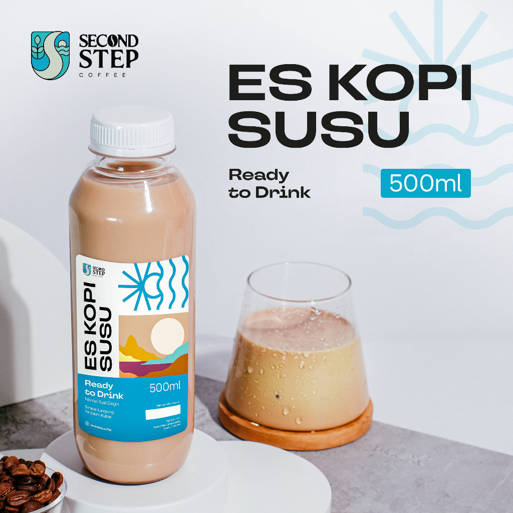 

Es Kopi Susu Gula Aren 500 ml Second Step Coffee Ready To Drink