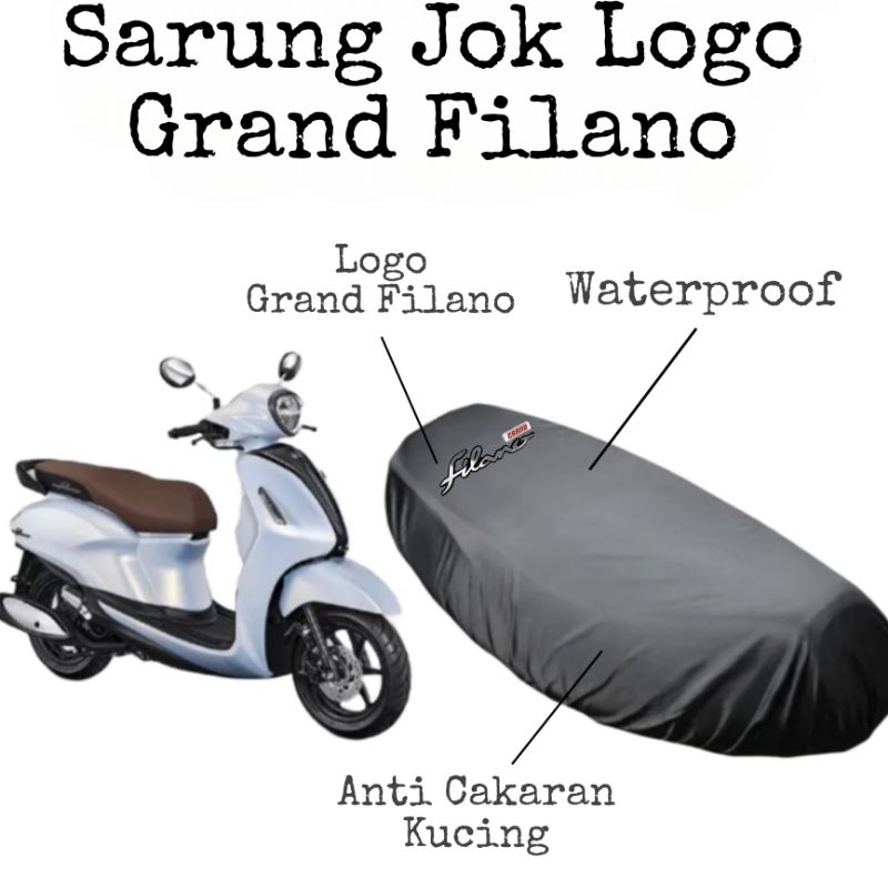 Sarung Jok Logo Grand Filano Waterproof Premium