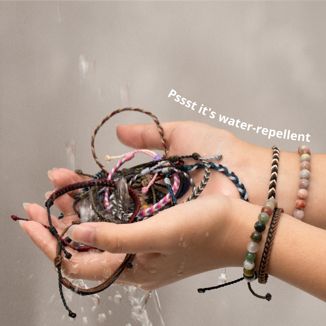 Musha Water-Repellent Bracelet - Joyful | Gelang Tali Gelang Pria Gelang Wanita