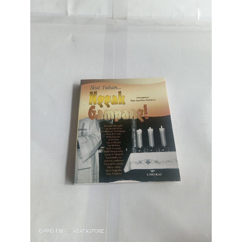 BUKU IKUT TUHAN NGGAK GAMPANG MGR IGNATIUS SUHARYO