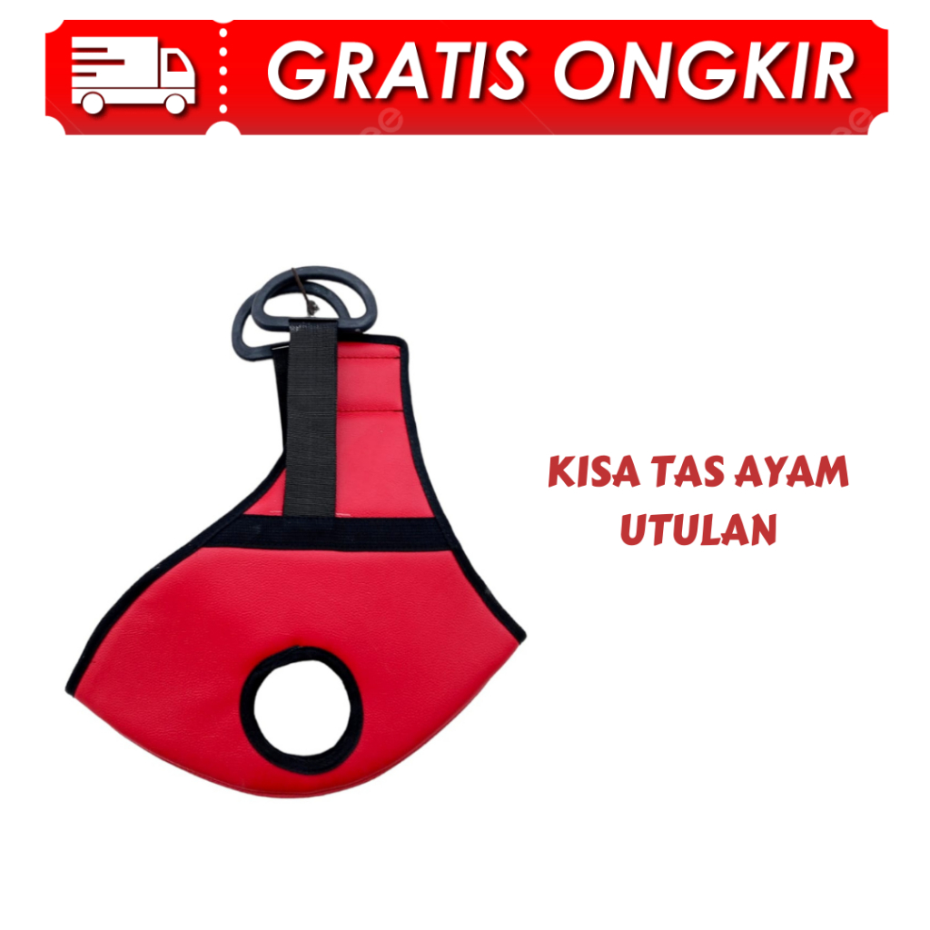 KISO TAS AYAM UTULAN - bahan kulit premium