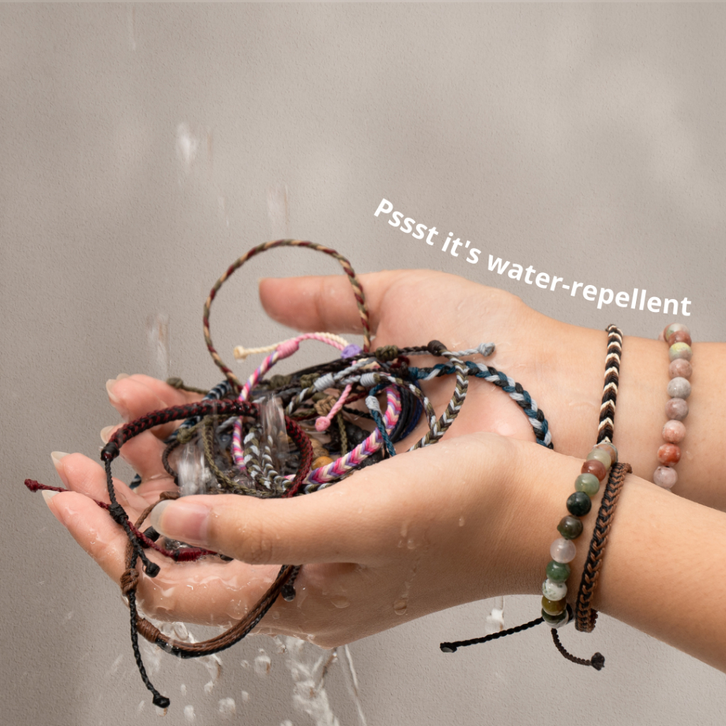 Musha Water-Repellent Bracelet - Arunika | Gelang Tali Gelang Wanita