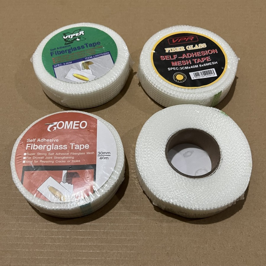 Fiberglass Tape 3 cm / Kasa Gipsum / Dinktape