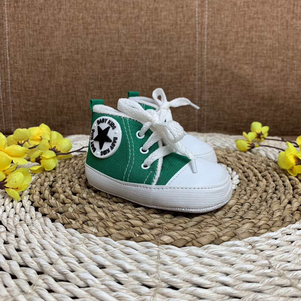 [PILIH WARNA] SEPATU PREWALKER BABY BAYI UNISEX NEWBORN BELAJAR JALAN ANAK 0-12 BLN TALI FP04