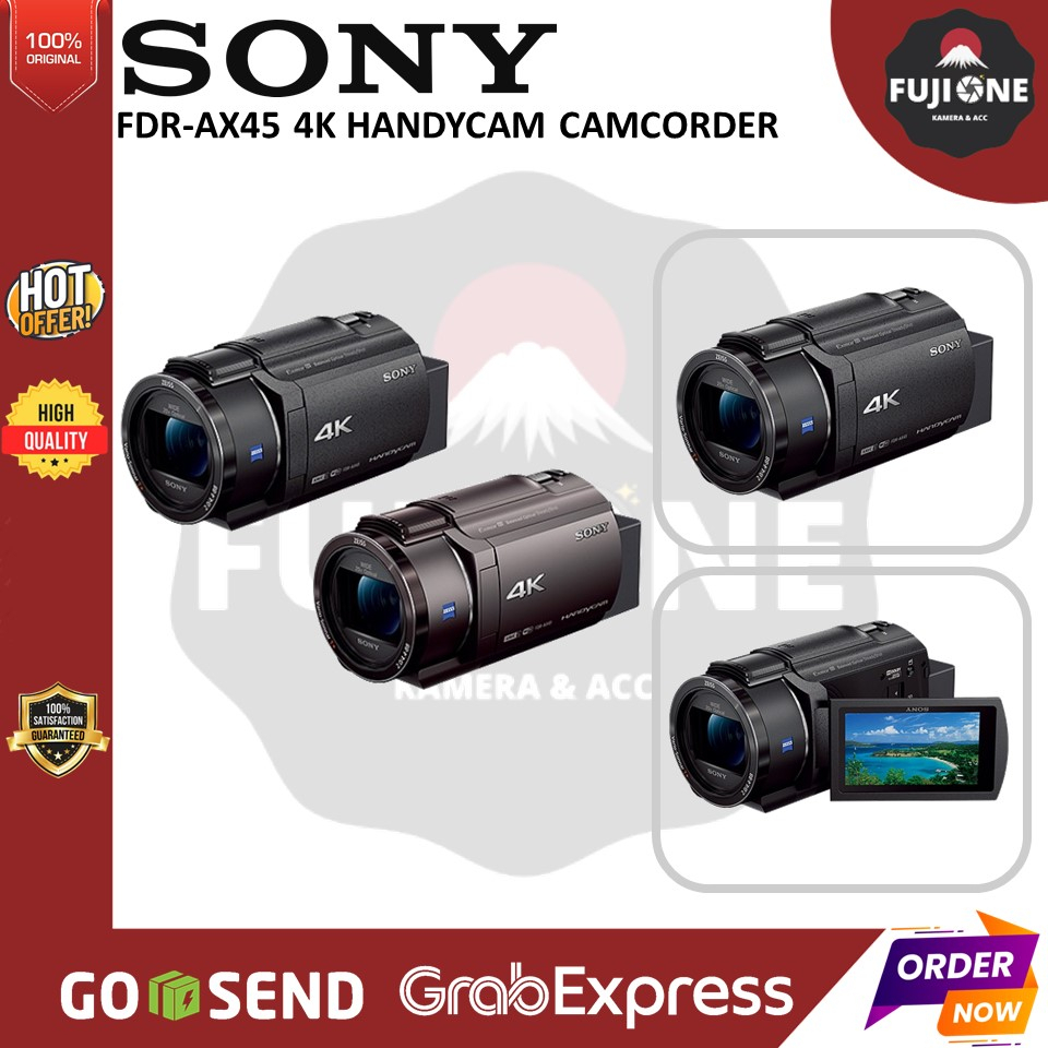 Sony FDR-AX45 4K Handycam Camcorder