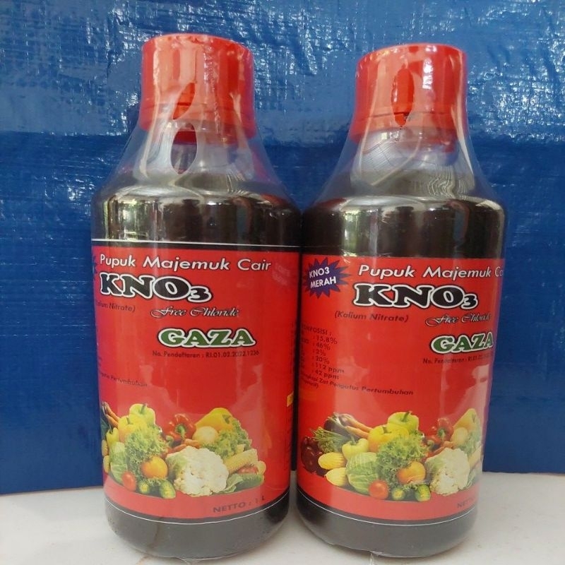Pupuk KNO3 merah cair 1 liter kalium nitrate