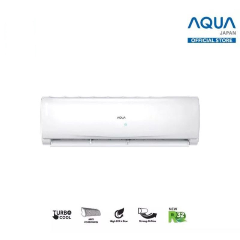 AQUA Air Conditioner AC Split Standart 1,5 PK AQA-KCR12AHQ 1.5 pk 1 1/5 pk