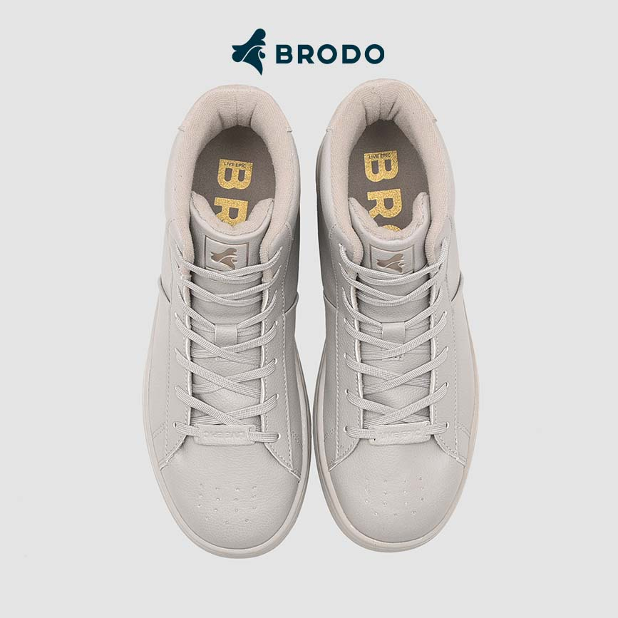 BRODO - Sneakers Campo Heritage Hi Fulll Ivory