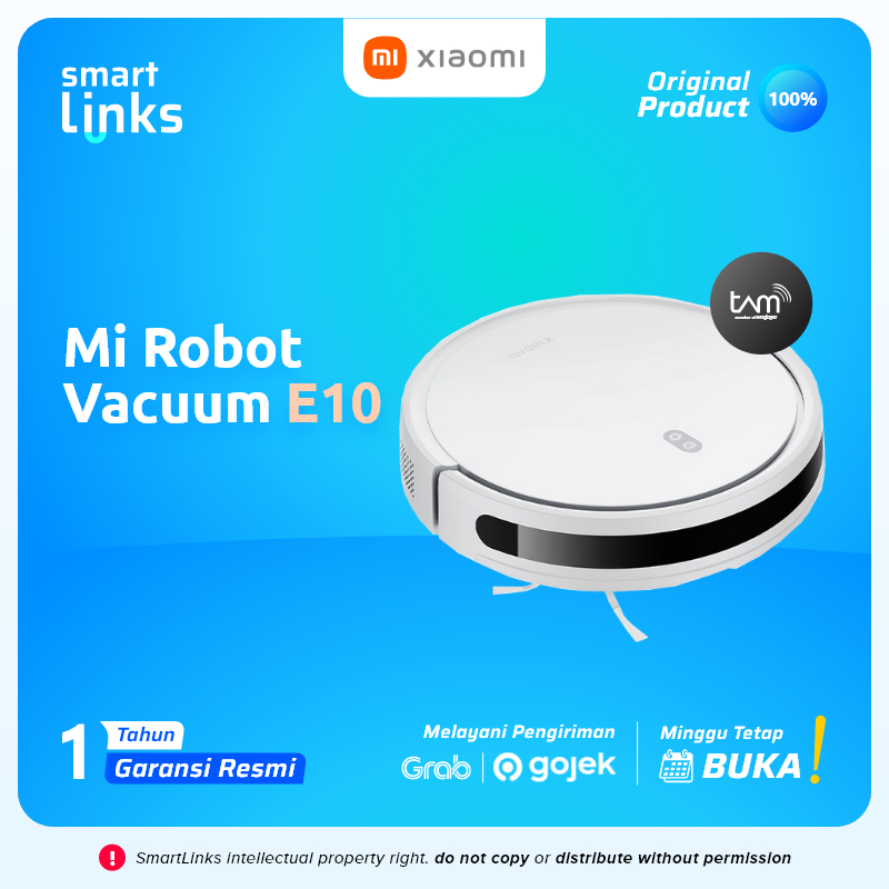 Xiaomi Robot Vacuum E10 / Xiaomi E10 Mi Robot Vacuum E10 Garansi Resmi