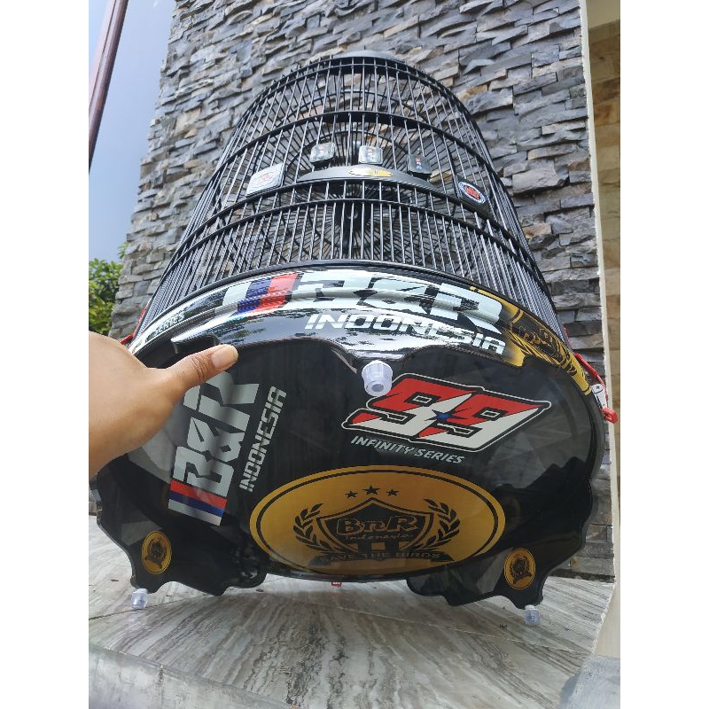 sangkar murai BNR decal PVC / sangkar decal BNR / sangkar BNR PVC / sangkar murai decal BNR / kandan