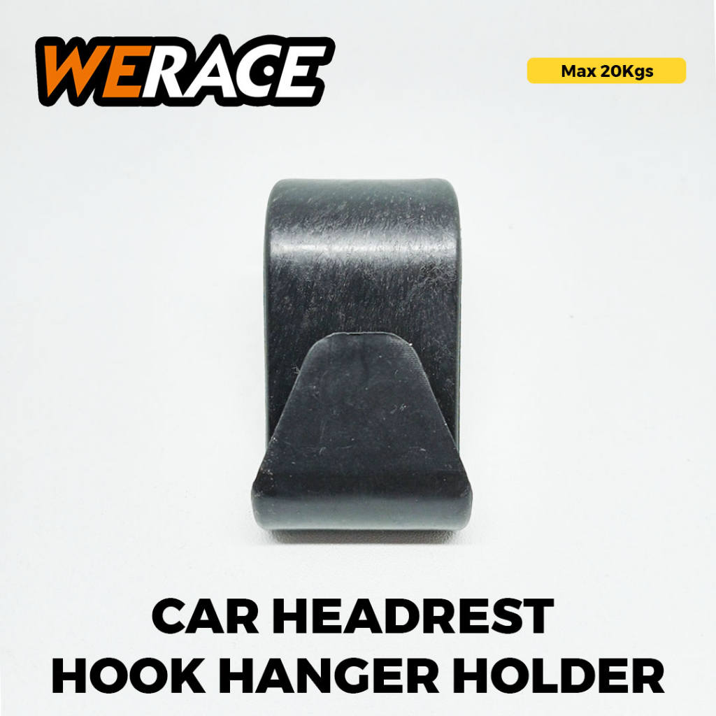 [WERACE] CAR HEADREST HOOK HANGER HOLDER GANTUNGAN BARANG MOBIL MULTIFUNGSI