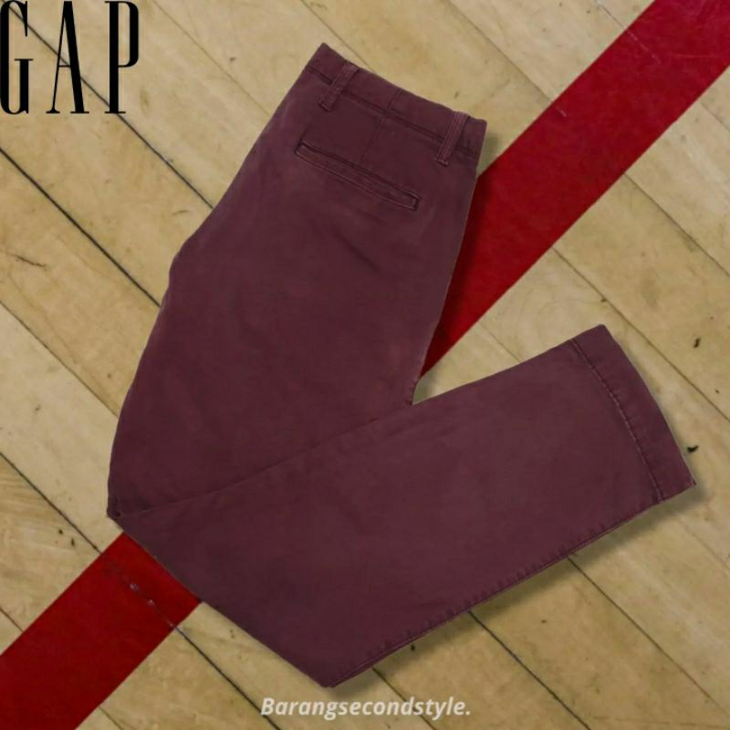 celana panjang chino gap 33/34