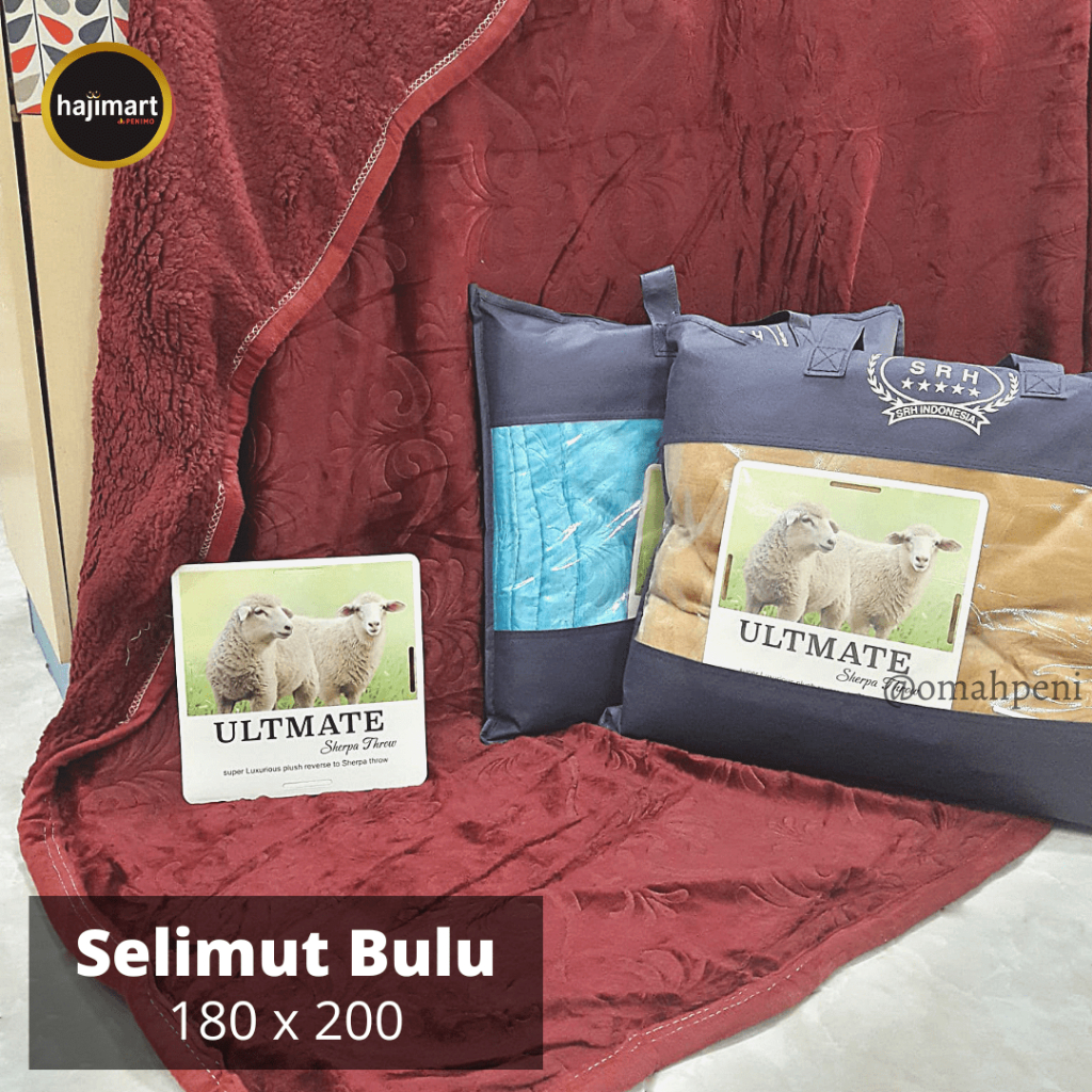 SELIMUT BULU DOMBA / PERLENGKAPAN KAMAR TIDUR