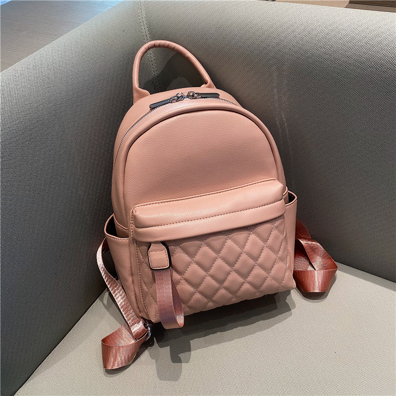 BJ32189 - BLACK/KHAKI/PINK/WHITE - TAS RANSEL JINJING HANDBAG SLEMPANG WANITA FASHION KOREA CHINA IMPORT MODIS ELEGAN TERMURAH TERLARIS TERBARU BAGSTORE JAKARTA TAS BATAM LT2189