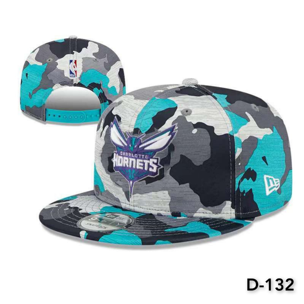 D-132 Topi Snapback NBA Hornet Camo