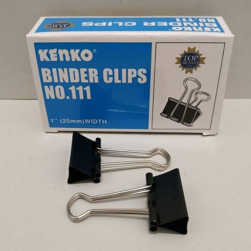 

BINDER CLIP NO. 111 KENKO / PENJEPIT KERTAS / CLIP