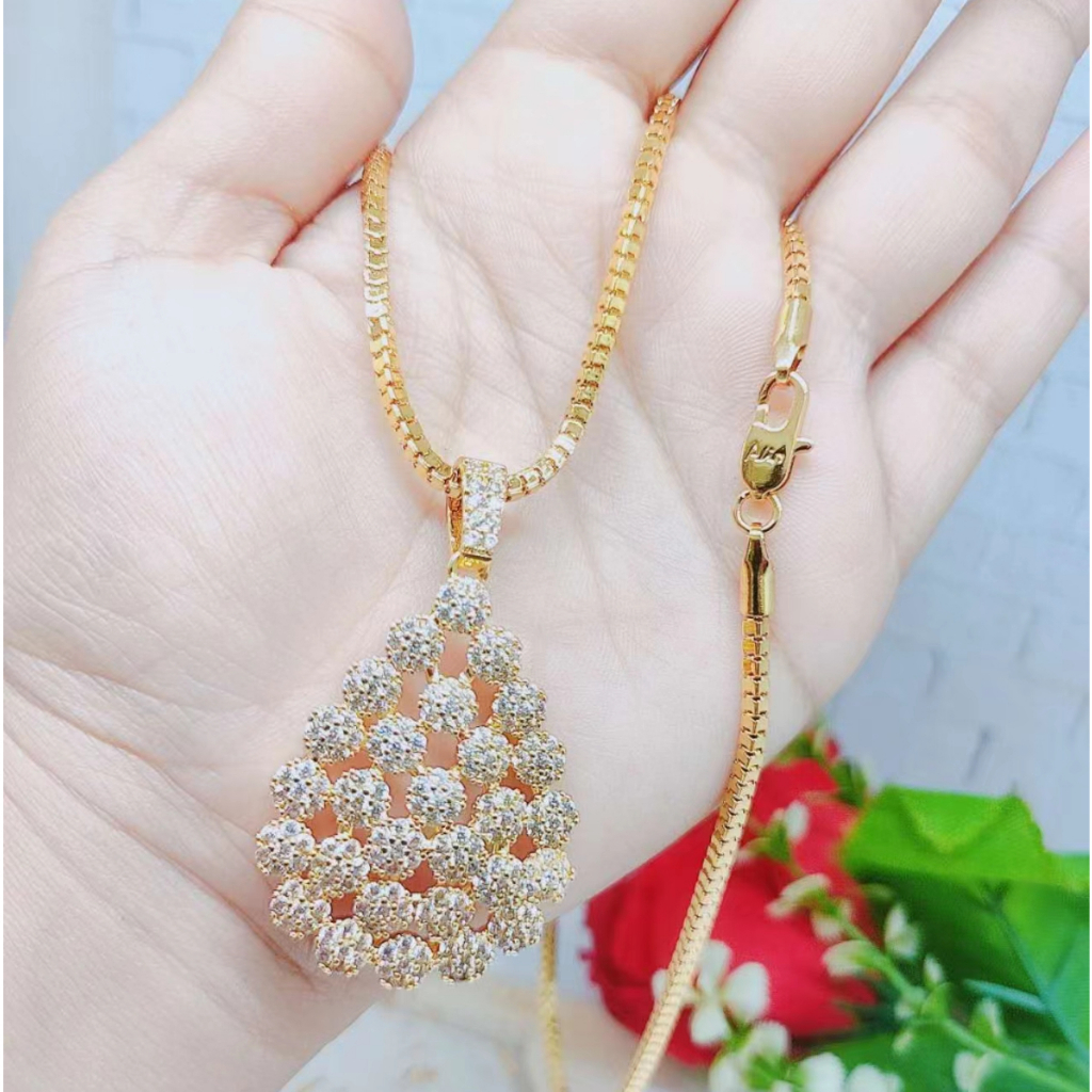 Kalung Xuping Full Mata Perhiasan Fashion R126