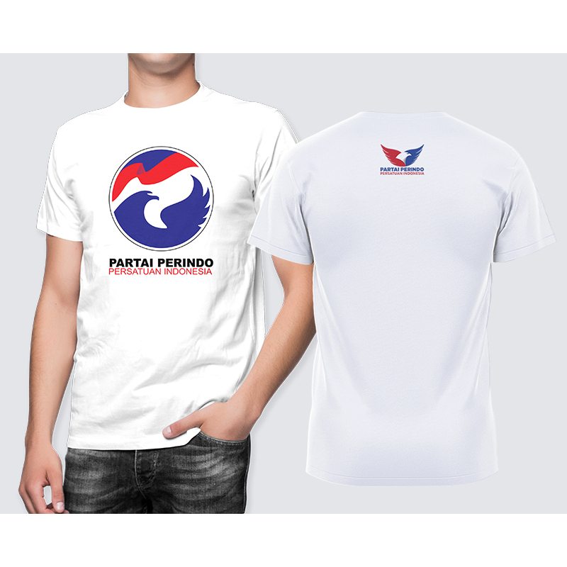 Fikastore - Kaos Cotton Combed Partai Politik Partai Perindo