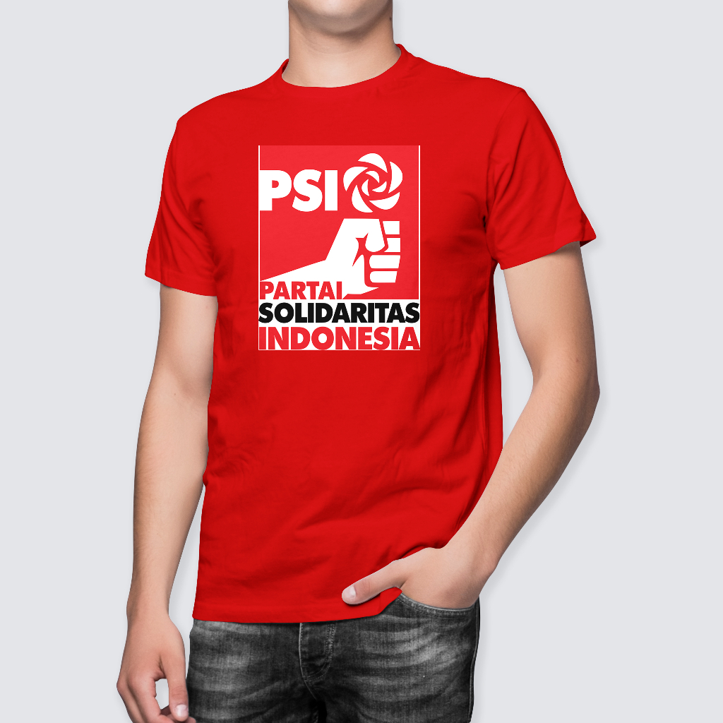 Fikastore - Kaos Cotton Combed Partai Politik Partai PSI