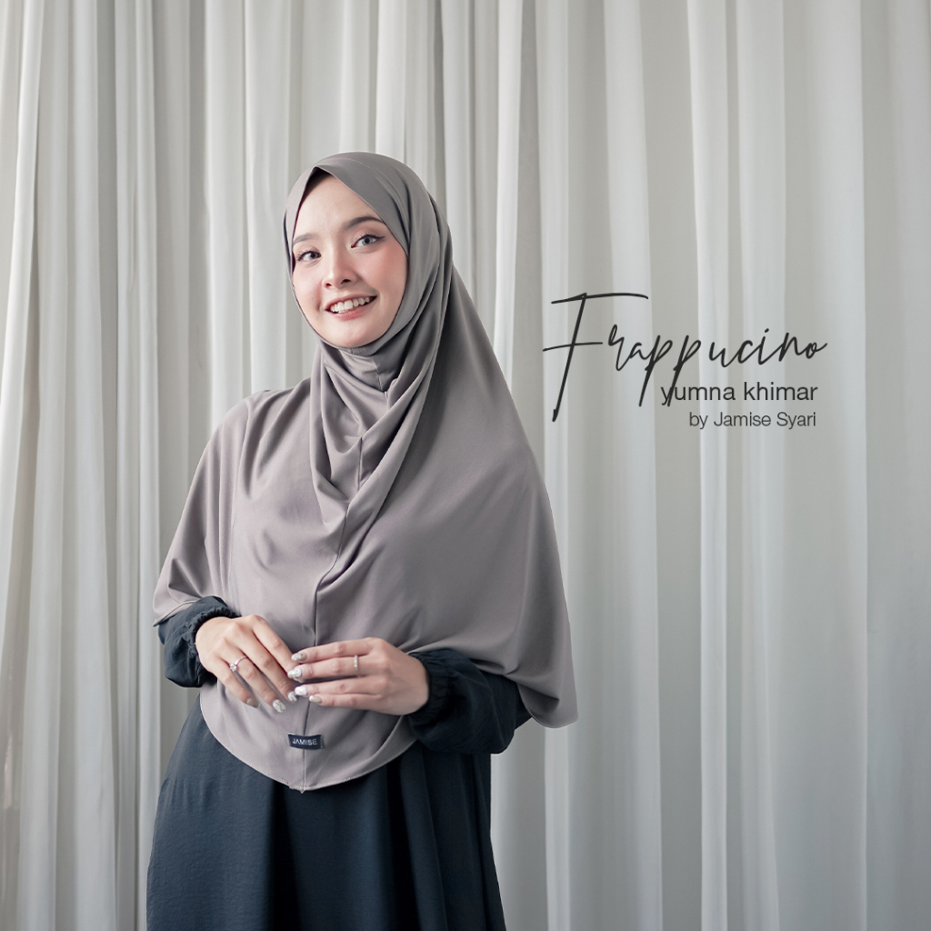 JAMISE SYARI - Yumna Bergo Jamise Syari - Sport Hijab - Kerudung olahraga - kerudung instan - kerudu