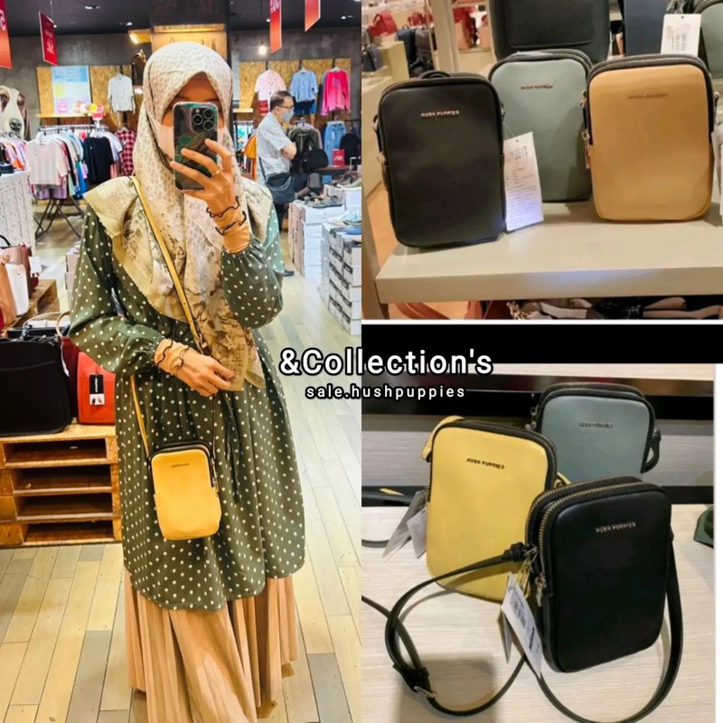 READY, TAS SLING BAG CEWEK HARMONEE ORI HUSH PUPPIES, NEW ARRIVAL, SALE