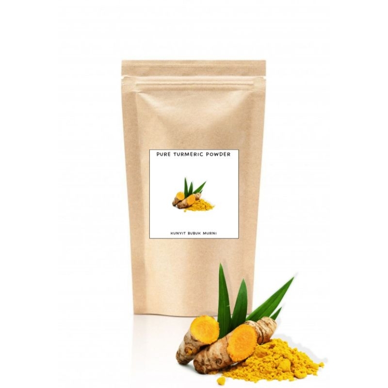 

100% Pure natural organic turmeric powder kunyit bubuk murni