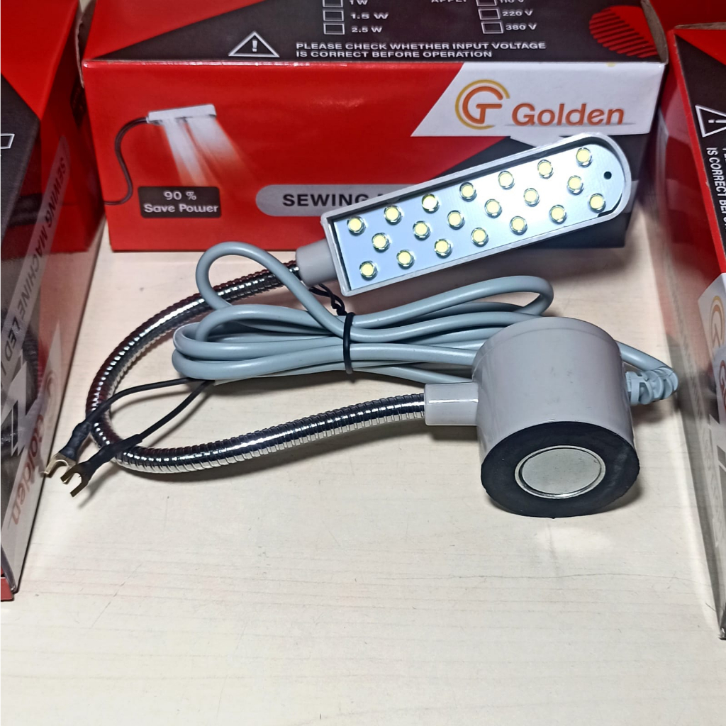 Lampu LED 820U mesin jahit 20 titik Pakai Skun Y