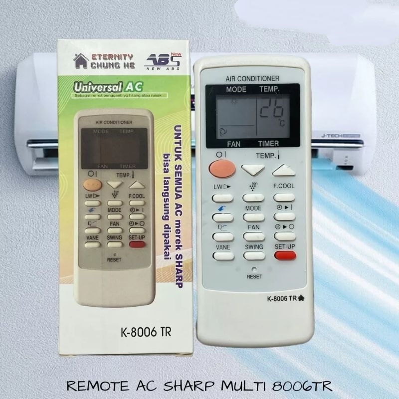 Remote AC SHARP Multi Universal K-8006 TR