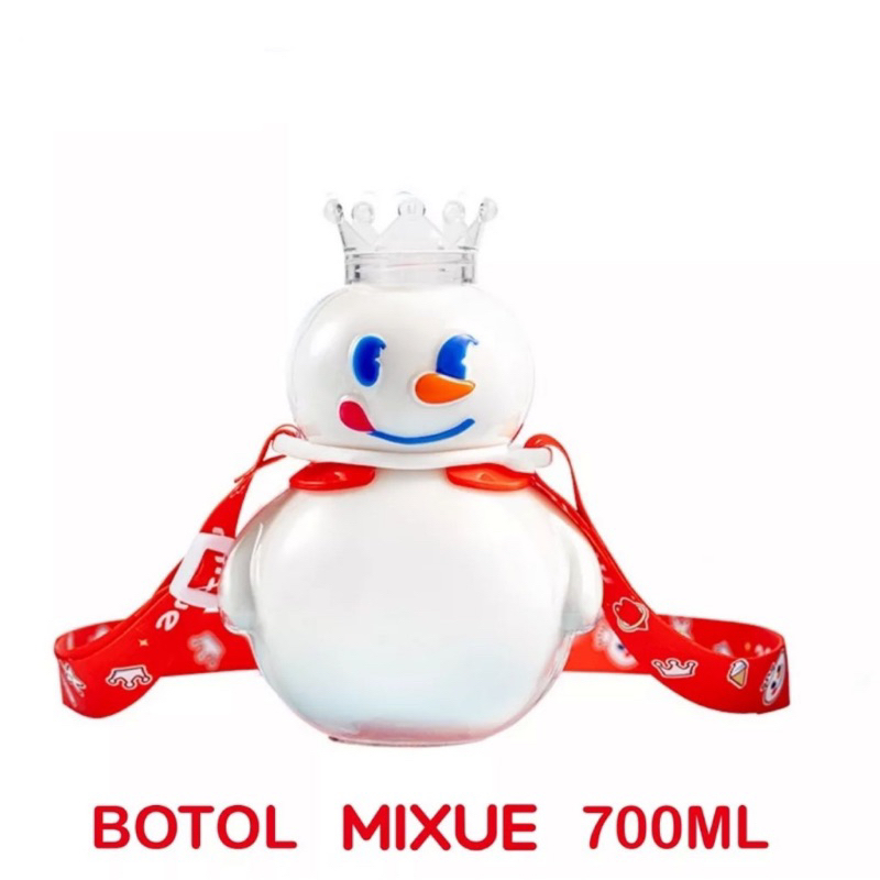 Botol Mixue Viral Mixue Snow King 700ML - UA