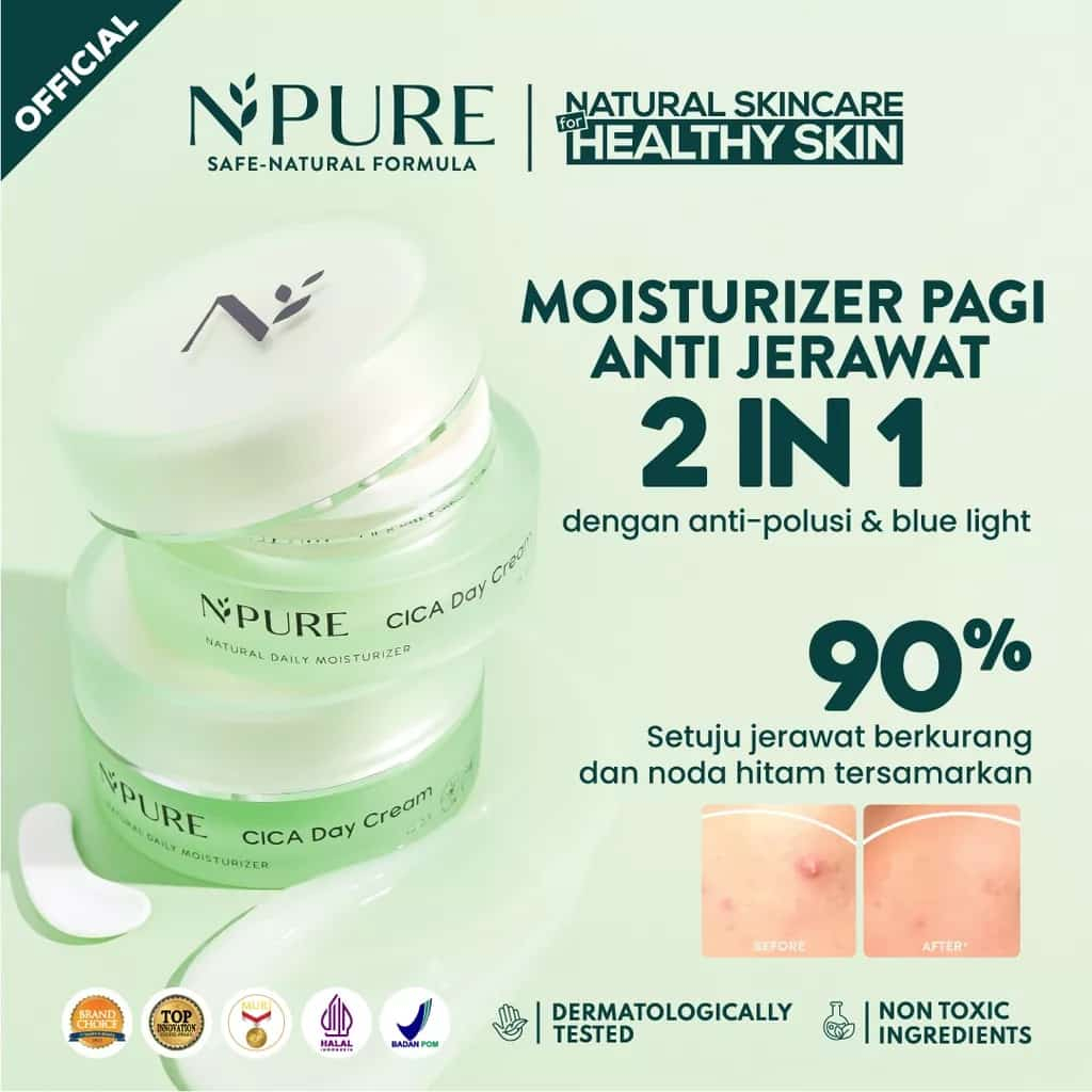 NPURE Day + Night Cream Centella Asiatica (Cica Series)